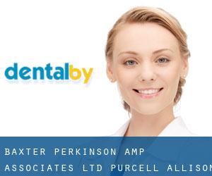 Baxter Perkinson & Associates Ltd: Purcell Allison S DDS (Poindexters)