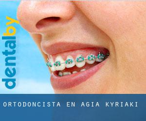 Ortodoncista en Agía Kyriakí