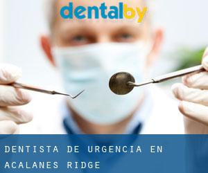 Dentista de urgencia en Acalanes Ridge