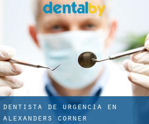 Dentista de urgencia en Alexanders Corner