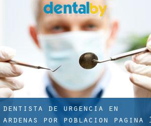 Dentista de urgencia en Ardenas por población - página 1