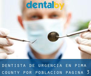 Dentista de urgencia en Pima County por población - página 3