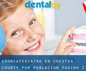 Odontopediatra en Chester County por población - página 1
