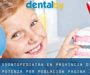 Odontopediatra en Provincia di Potenza por población - página 1