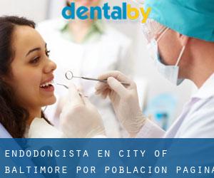 Endodoncista en City of Baltimore por población - página 1