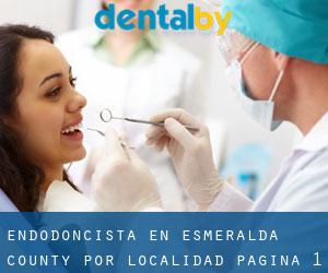 Endodoncista en Esmeralda County por localidad - página 1