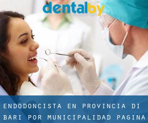 Endodoncista en Provincia di Bari por municipalidad - página 1