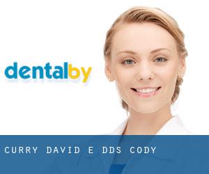 Curry David E DDS (Cody)