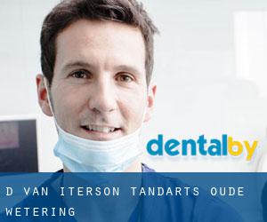 D. van Iterson, tandarts (Oude Wetering)