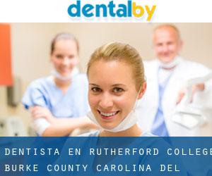 dentista en Rutherford College (Burke County, Carolina del Norte)