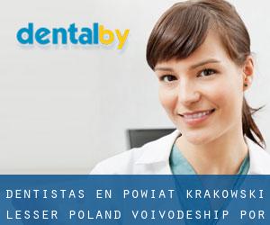 dentistas en Powiat krakowski (Lesser Poland Voivodeship) por urbe - página 1