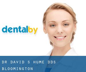 Dr. David S. Hume, DDS (Bloomington)