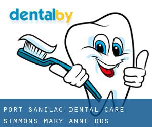 Port Sanilac Dental Care: Simmons Mary Anne DDS