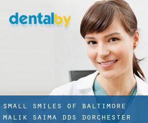 Small Smiles of Baltimore: Malik Saima DDS (Dorchester Heights)
