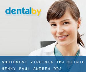 Southwest Virginia Tmj Clinic: Henny Paul Andrew DDS (Barranger)